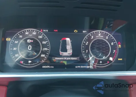 2020 Land Rover Range Rover Sport Svr из США, поврежденный, VIN SALWZ2RE9LA727591